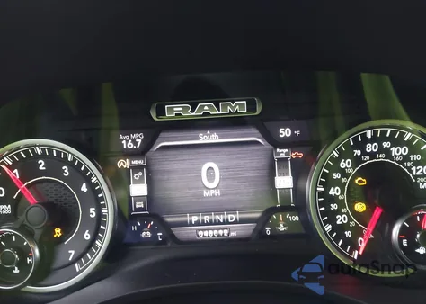 2022 Ram 1500 Big Horn 4X4 5'7 Box from USA, damaged, VIN 1C6SRFFT3NN148096